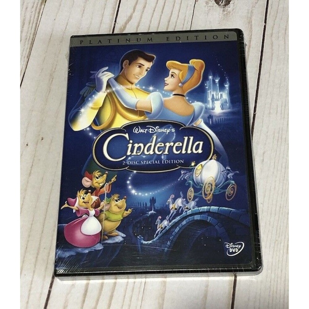 Walt Disney Cinderella 2-Disc Special Platinum Edition DVD Movie 2005 Release